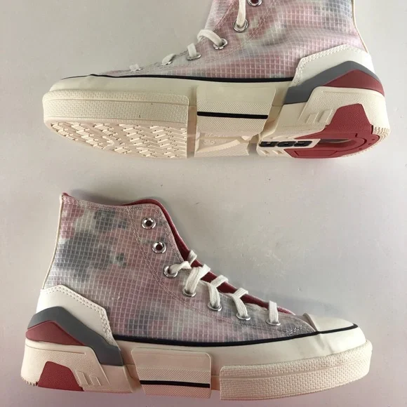Converse Women's CPX 70 HIGH WASHED FLORAL Pink/Black 572280C Size 7.5 N… - Picture 7 of 12